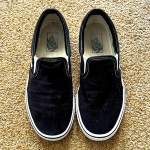 Vans. Black. Size 9 Women. Great condition